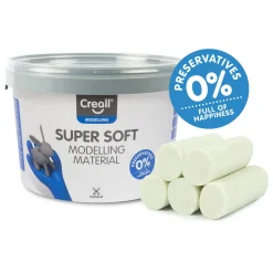 Creall Supersoft klei Wit, 1750gr.