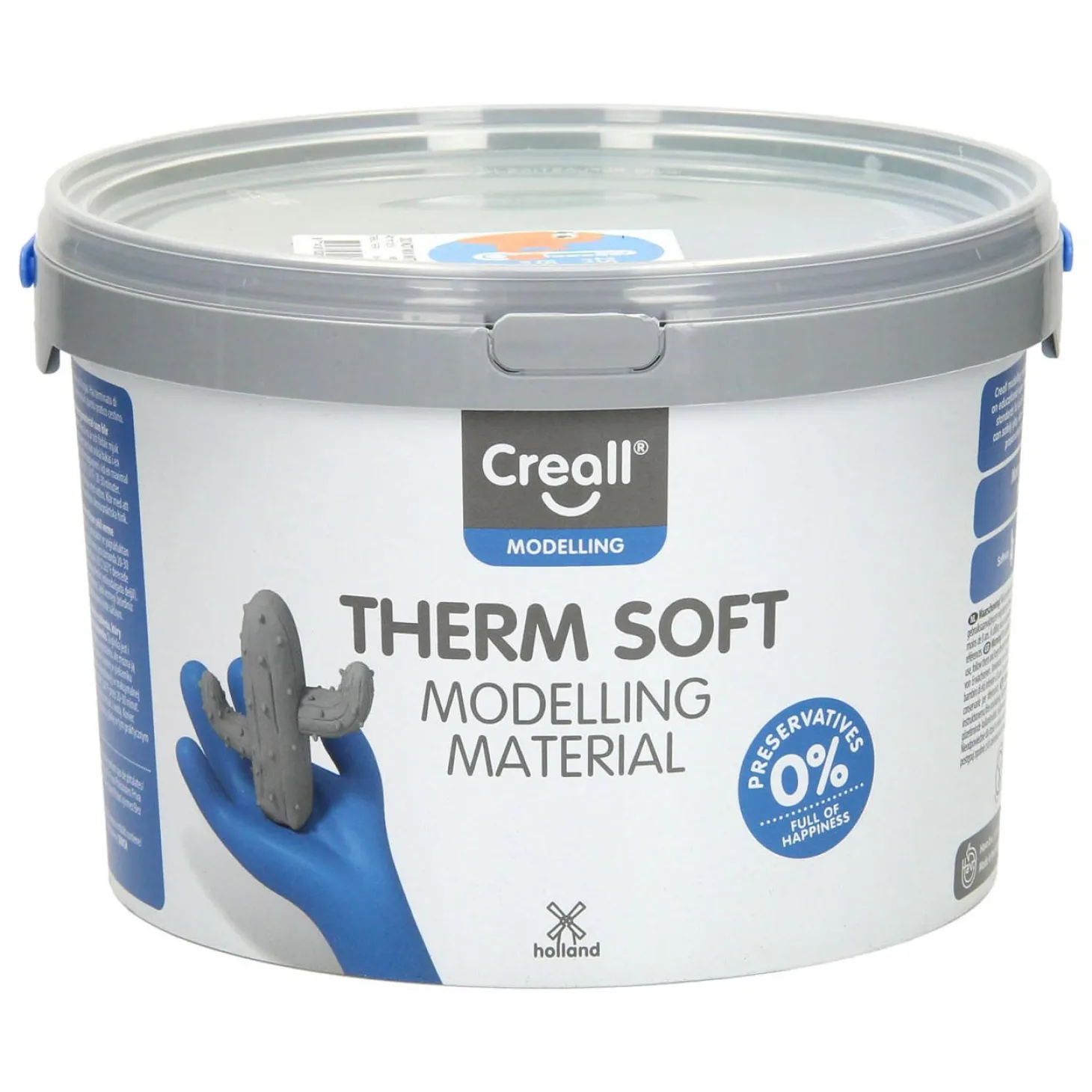Creall Therm Soft Klei - 5 Kleuren Klei - 2000gr.