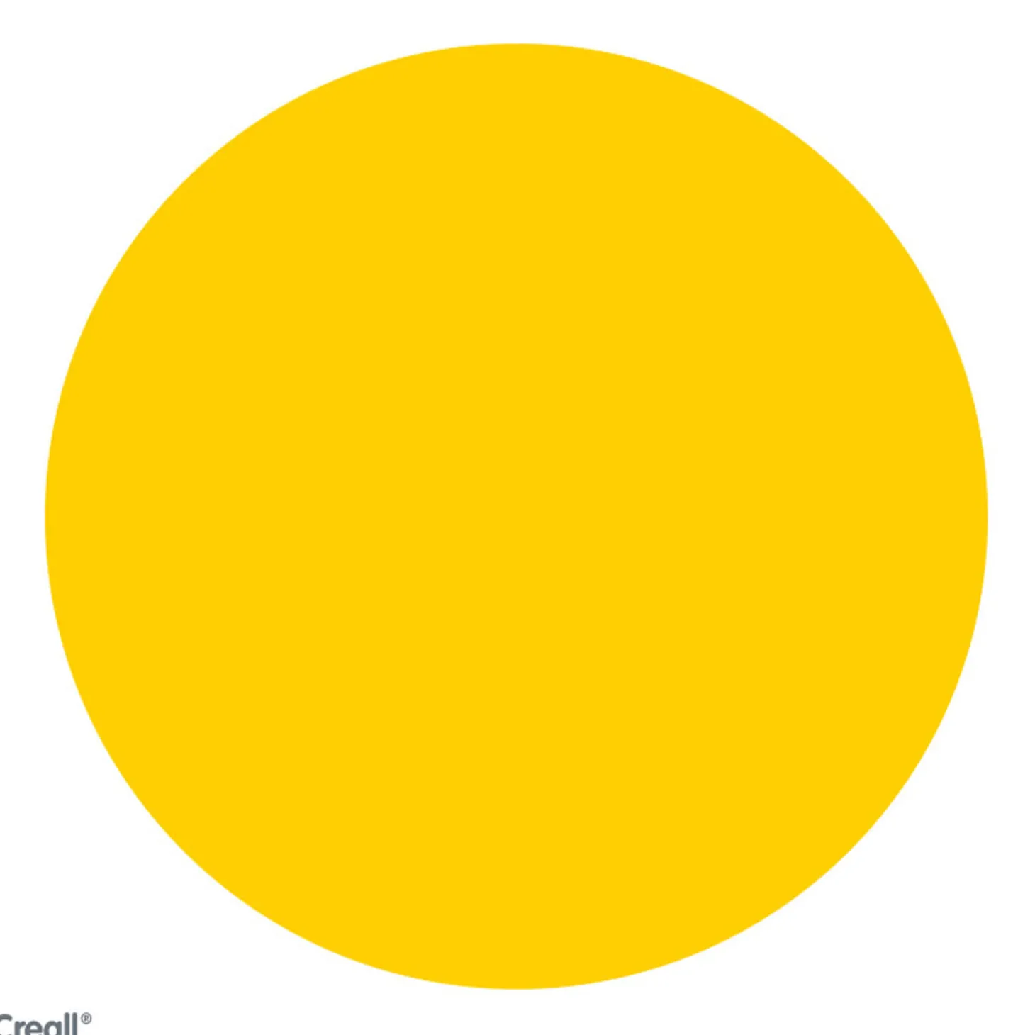 Creall Transparante Verf Geel, 500ml