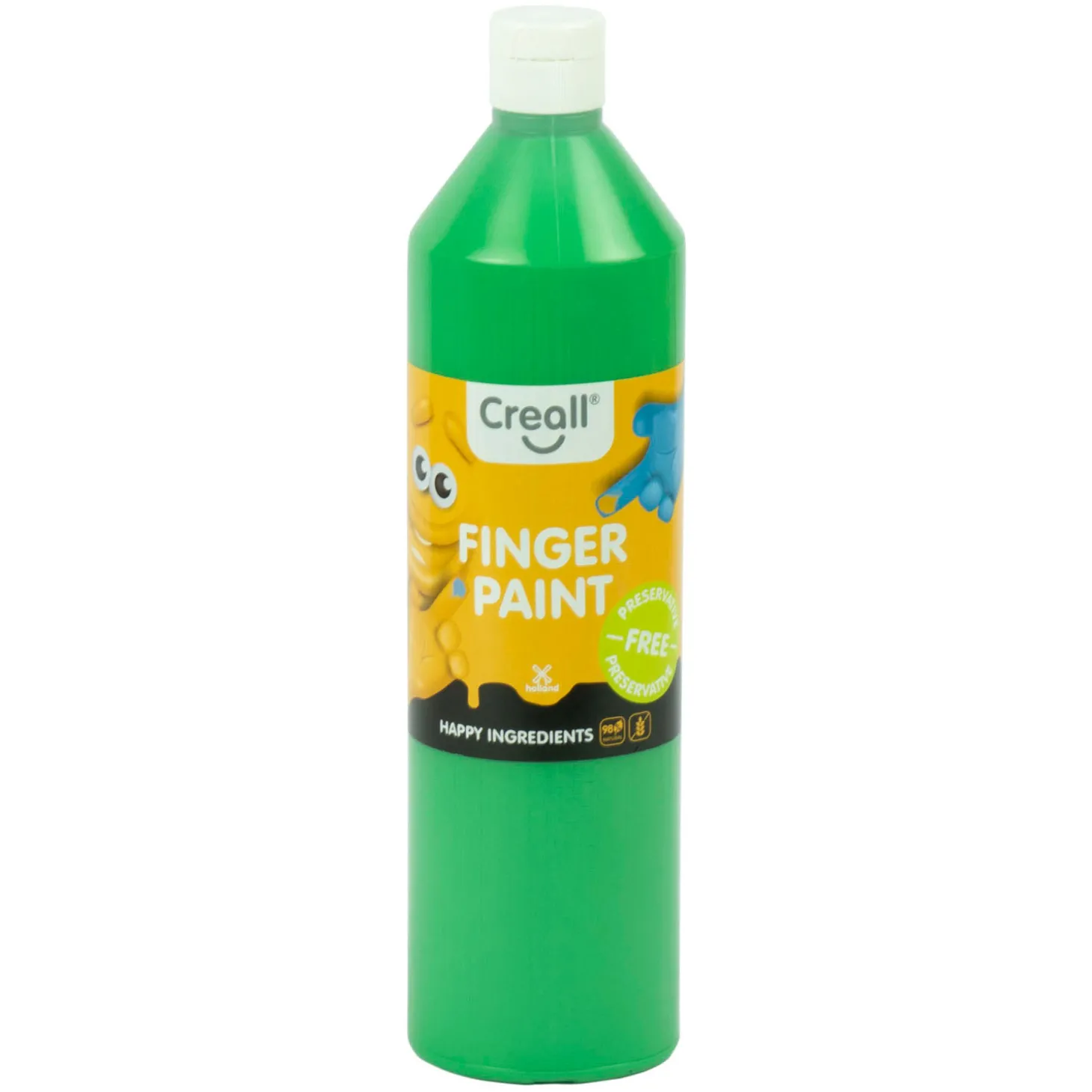 Creall Vingerverf Conserveringsvrij Groen, 750ml
