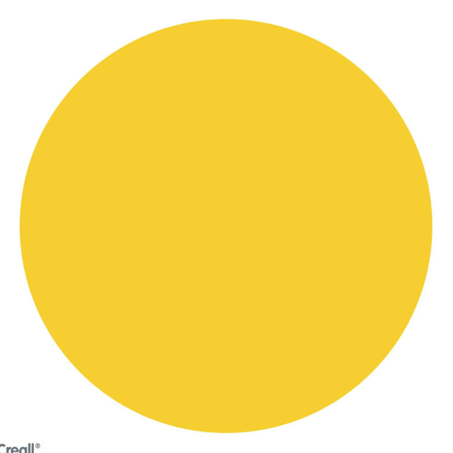 Creall Vingerverf Conserveringsvrij Geel, 750ml