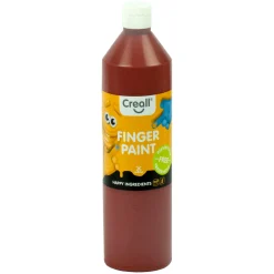 Creall Vingerverf Conserveringsvrij Bruin, 750ml