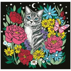 CreArt Pixie Cold Schilderen op Nummer - Kat