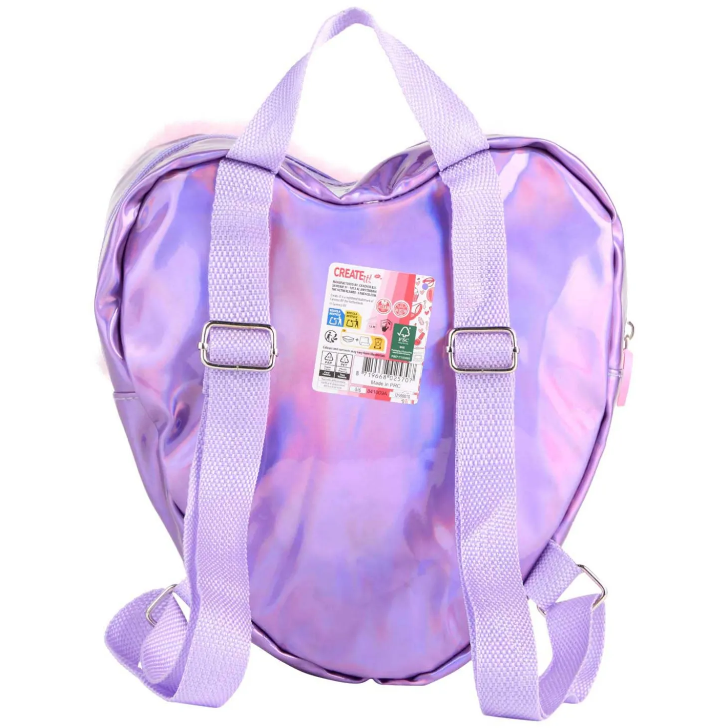 Create It! Beauty Make-up Set in Fluffy Rugtas Love Roze