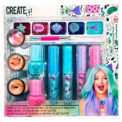 Create it! Beauty Make-up Set Glitter, 7dlg.