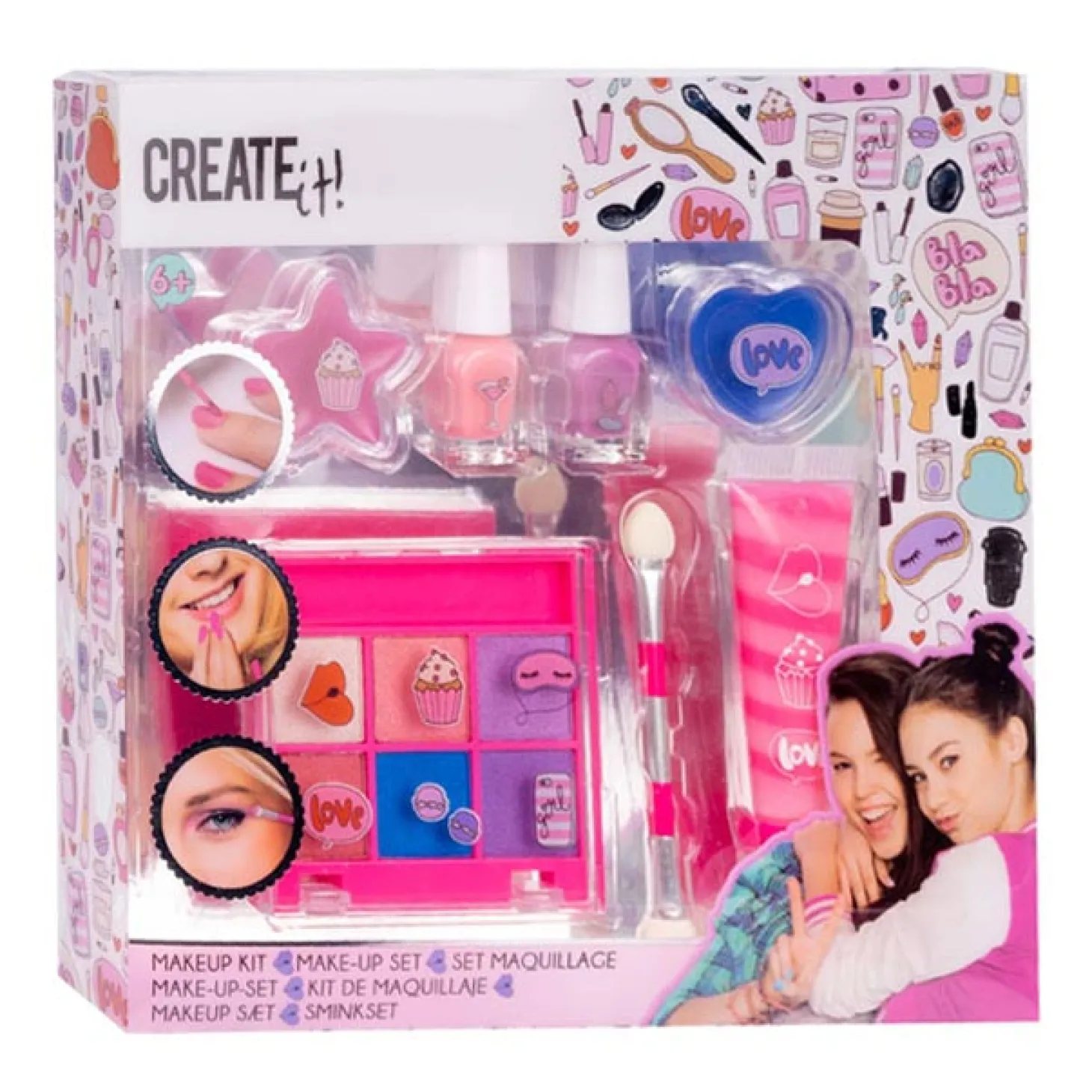 Create it! Beauty Make-upset Roze/Lila