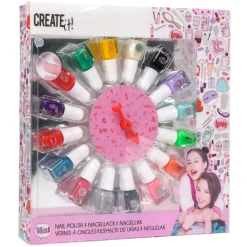 Create it! Beauty Nagellakset met Keuzerad, 16st.