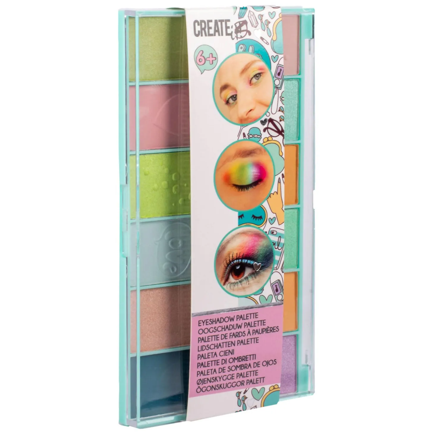 Create it! Beauty Oogschaduw Palette, 12 Kleuren!