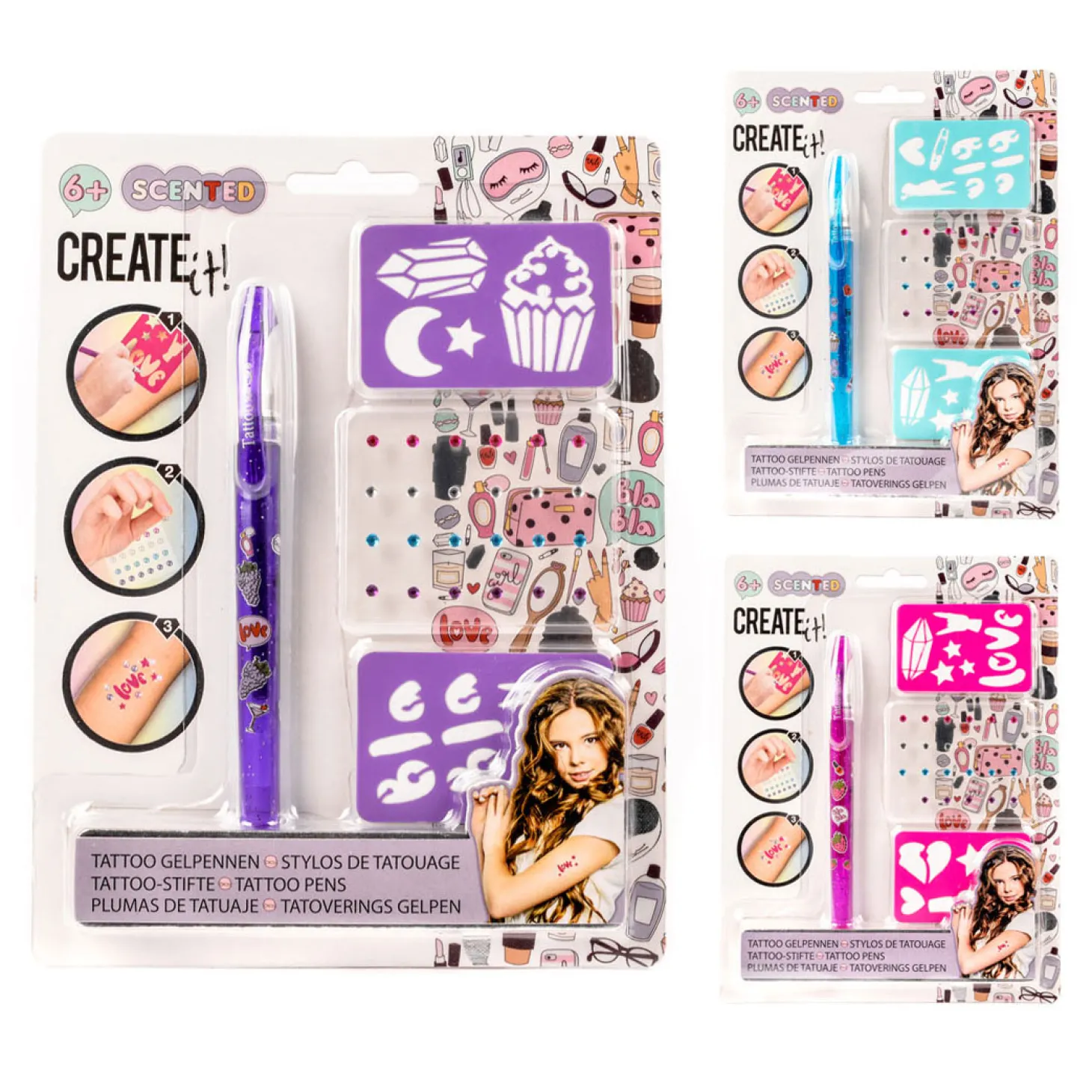 Create it! Beauty Tattoo Set
