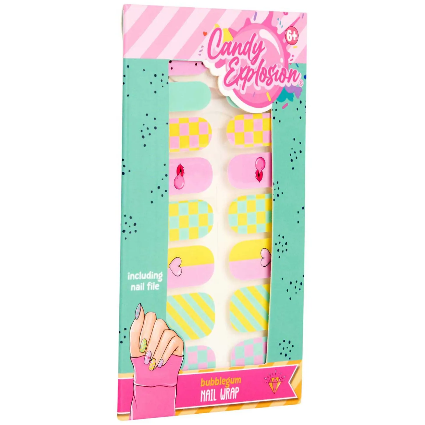 Create It! Candy Explosion Kunstnagel Stickers