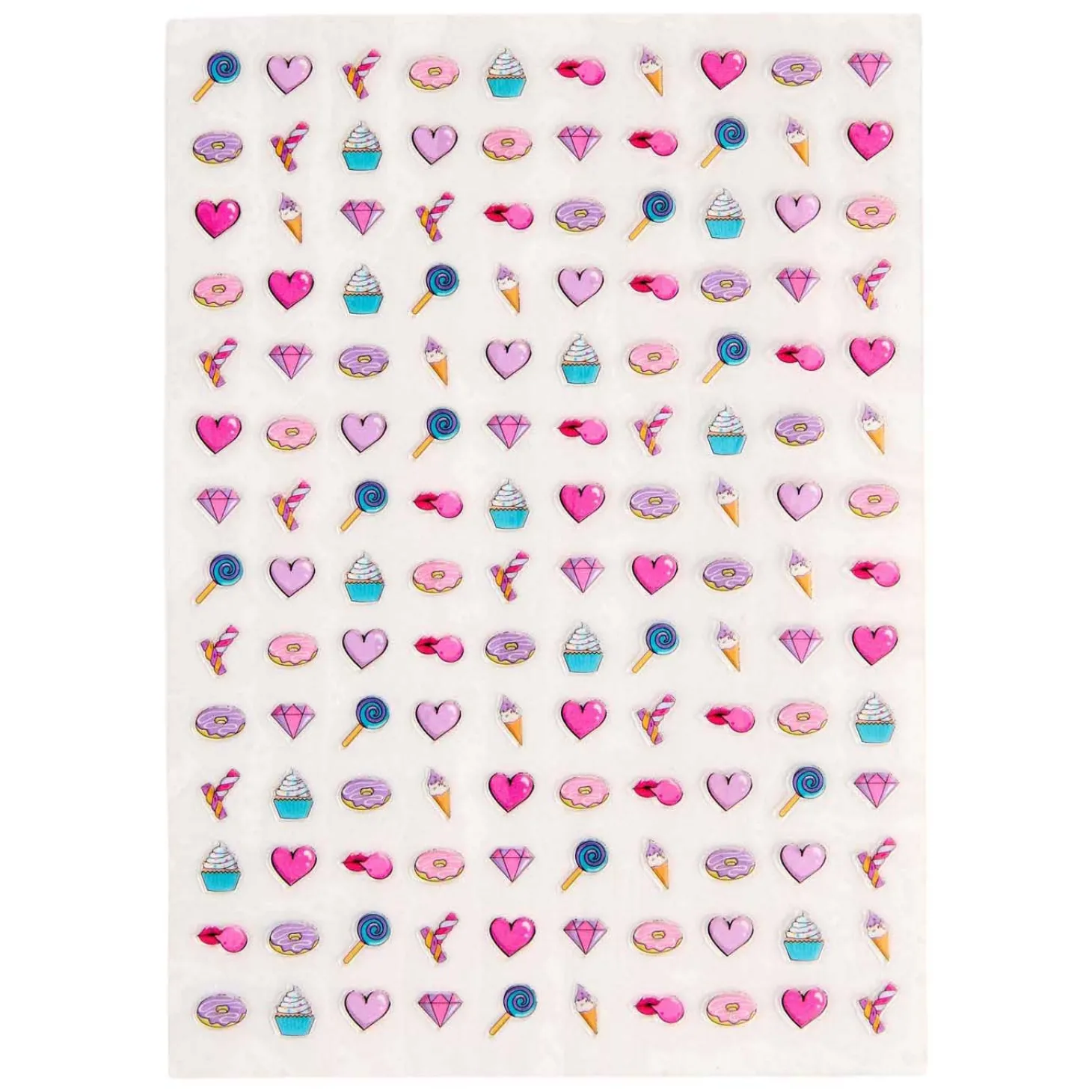 Create It! Candy Explosion Nagelstickers