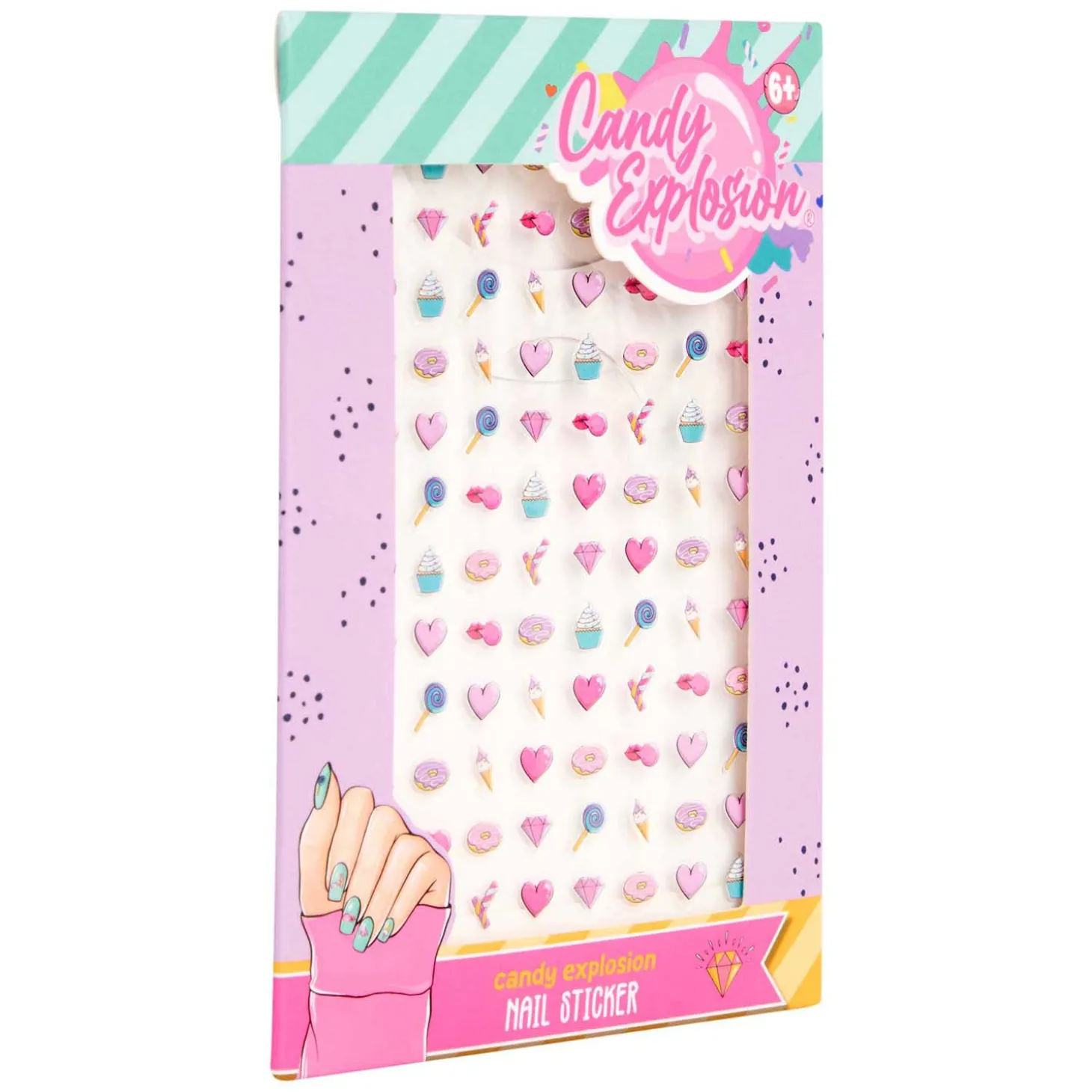 Create It! Candy Explosion Nagelstickers