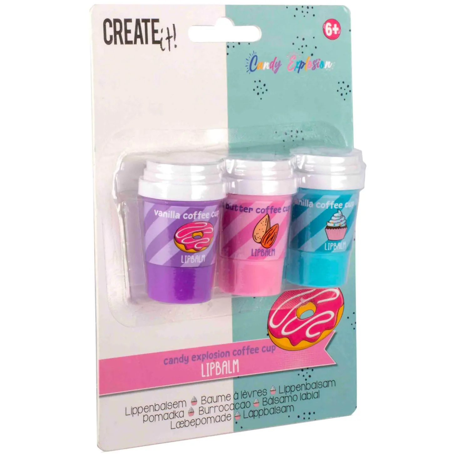 Create it! Candy Explosion Lippenbalsem, 3st.