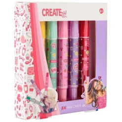 Create It! Haarkrijt Pennen - 5st