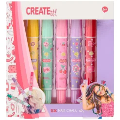 Create It! Haarkrijt Pennen, 5st