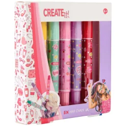 Create It! Haarkrijt Pennen, 5st