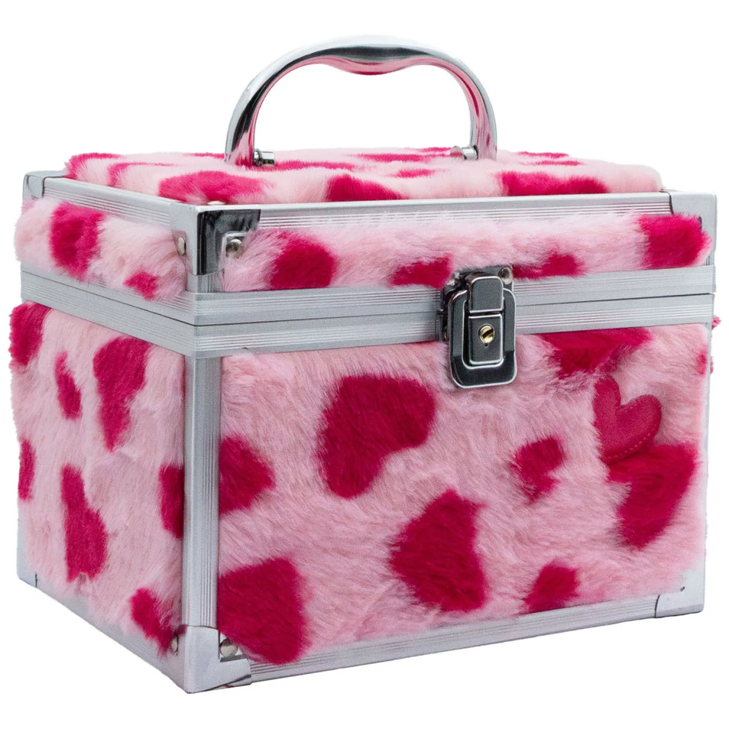 Create It! Hart Make-up Case Fluffy Hartjes