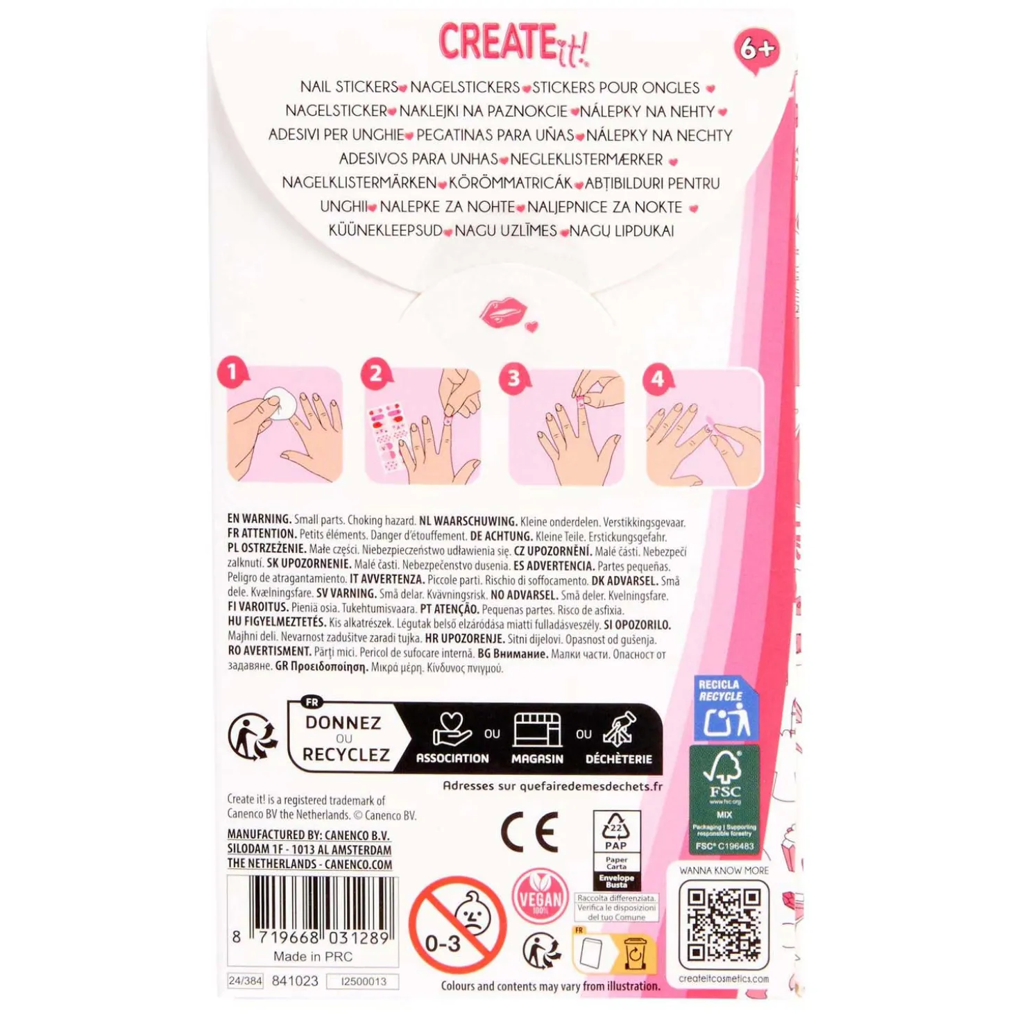 Create It! Kunstnagels Stickers