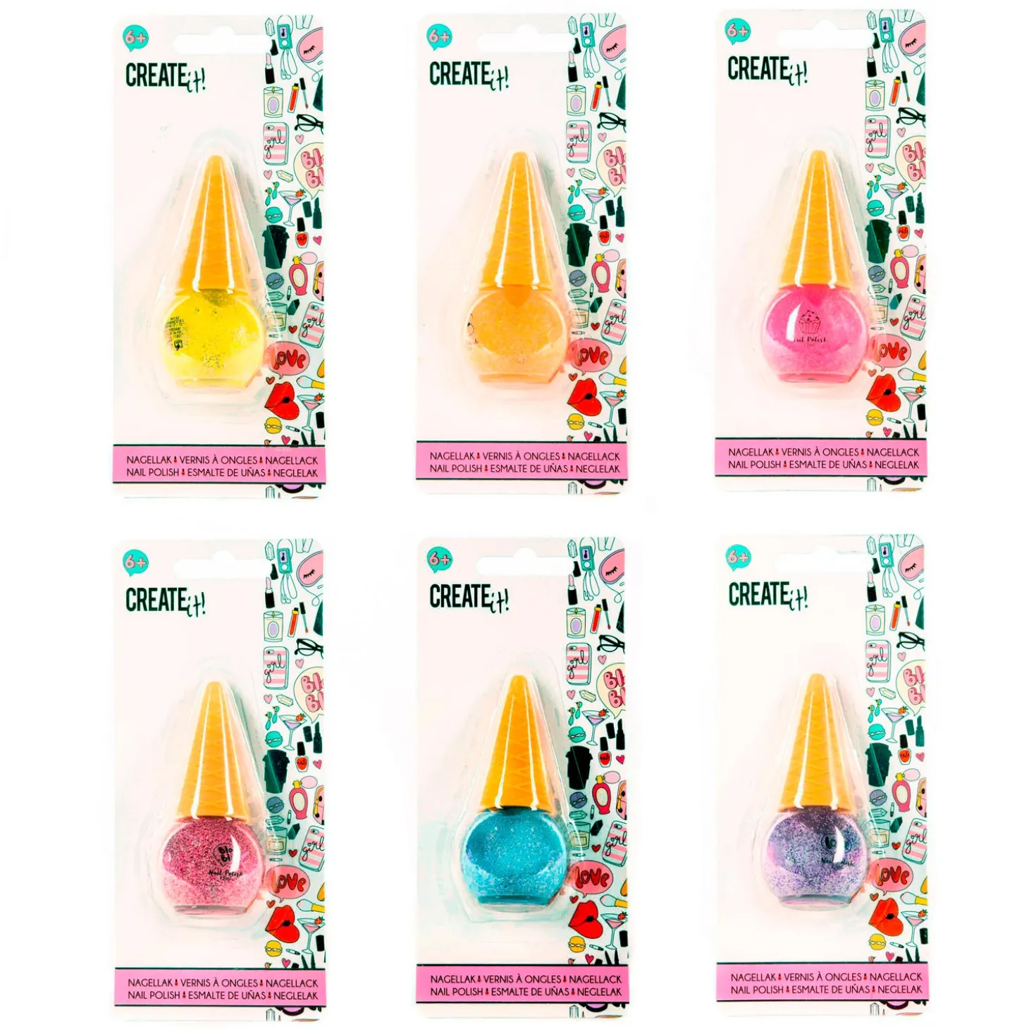 Create it! Nagellak Isje Disco Dip