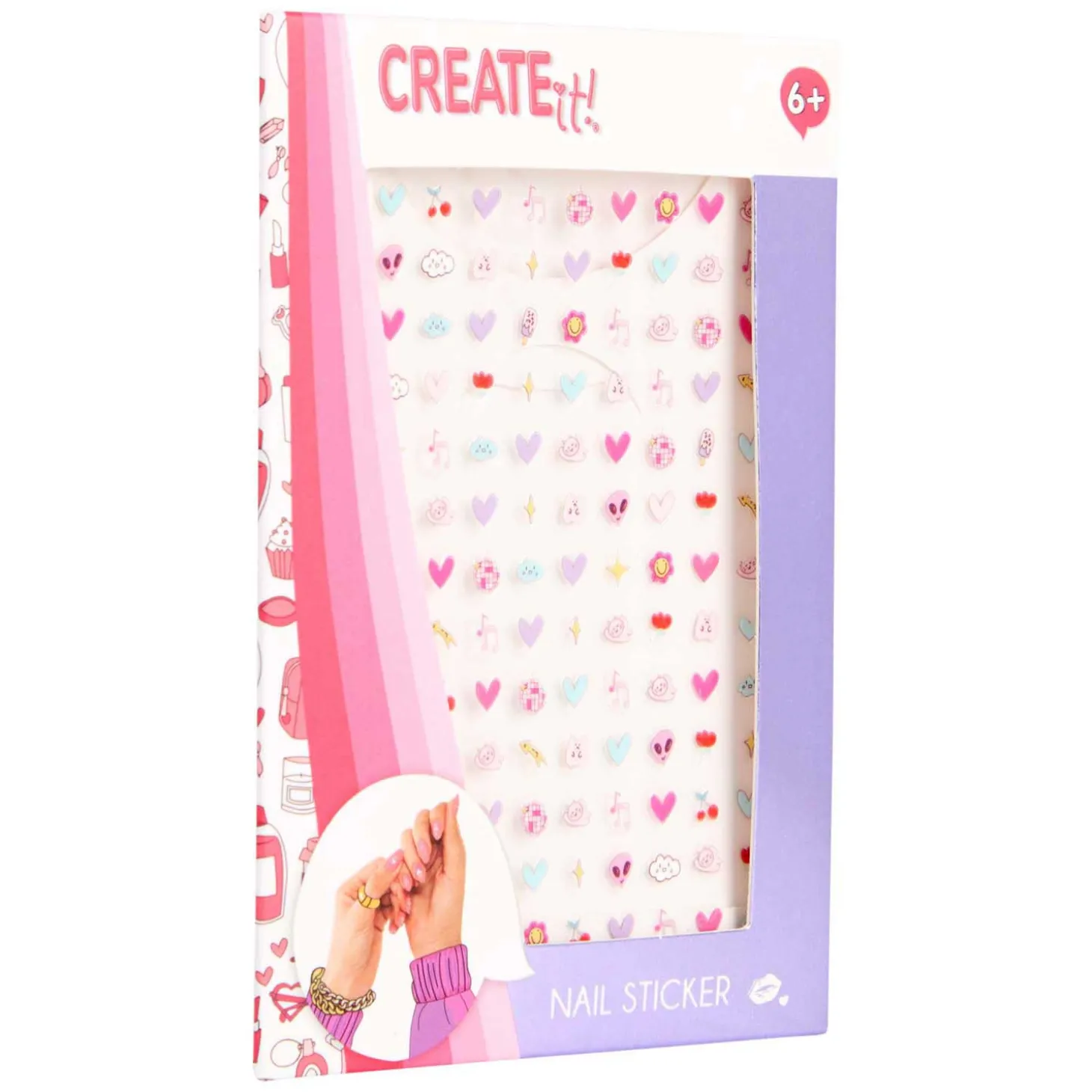 Create It! Nagelstickers Vel