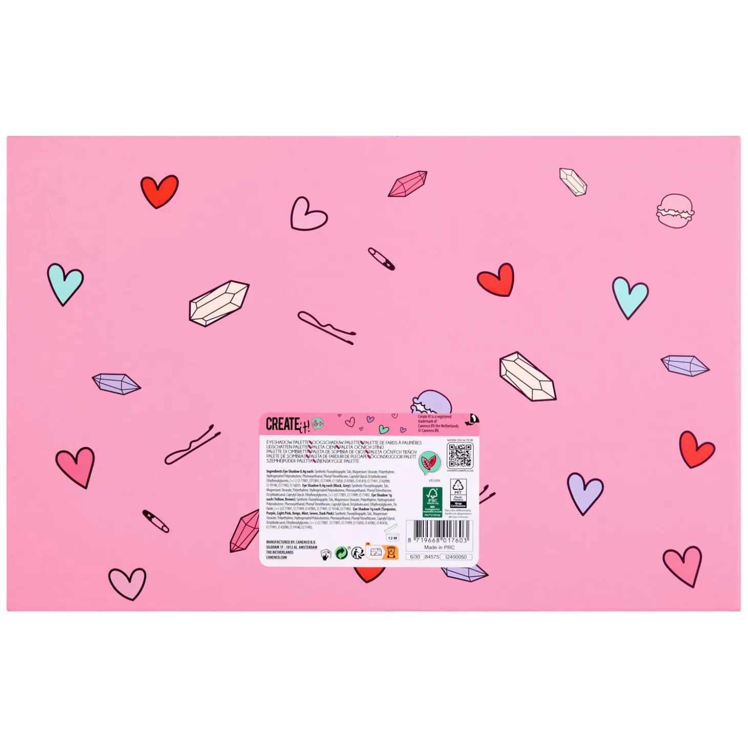 Create It! Oogschaduw Palet XXL