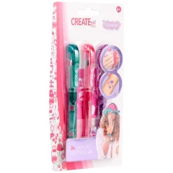Create it! Tattoo Geurpennen, 3st + Sjabloon