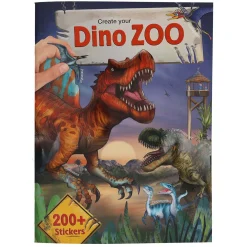 Create your Dino Zoo Stickerboek