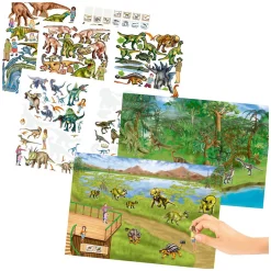 Create your Dino Zoo Stickerboek