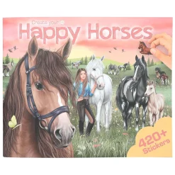 Create Your Happy Horses Stickerboek