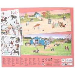 Create Your Happy Horses Stickerboek