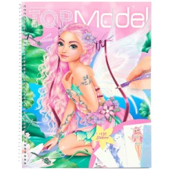 Create Your TOPModel Kleurboek met Stickers Fantasy