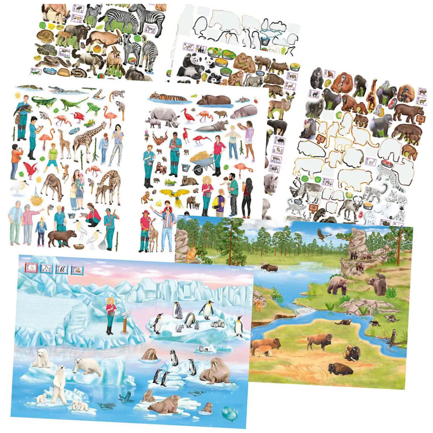 Create your ZOO Stickerboek