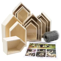 Creatieve Box Insecten Hout Klaslokaalset