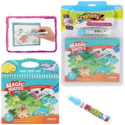Creativity Kleuren met Water Dino met Stift