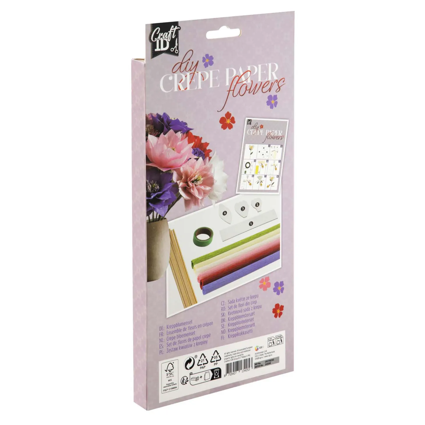 Crepe Knutsel Bloemen