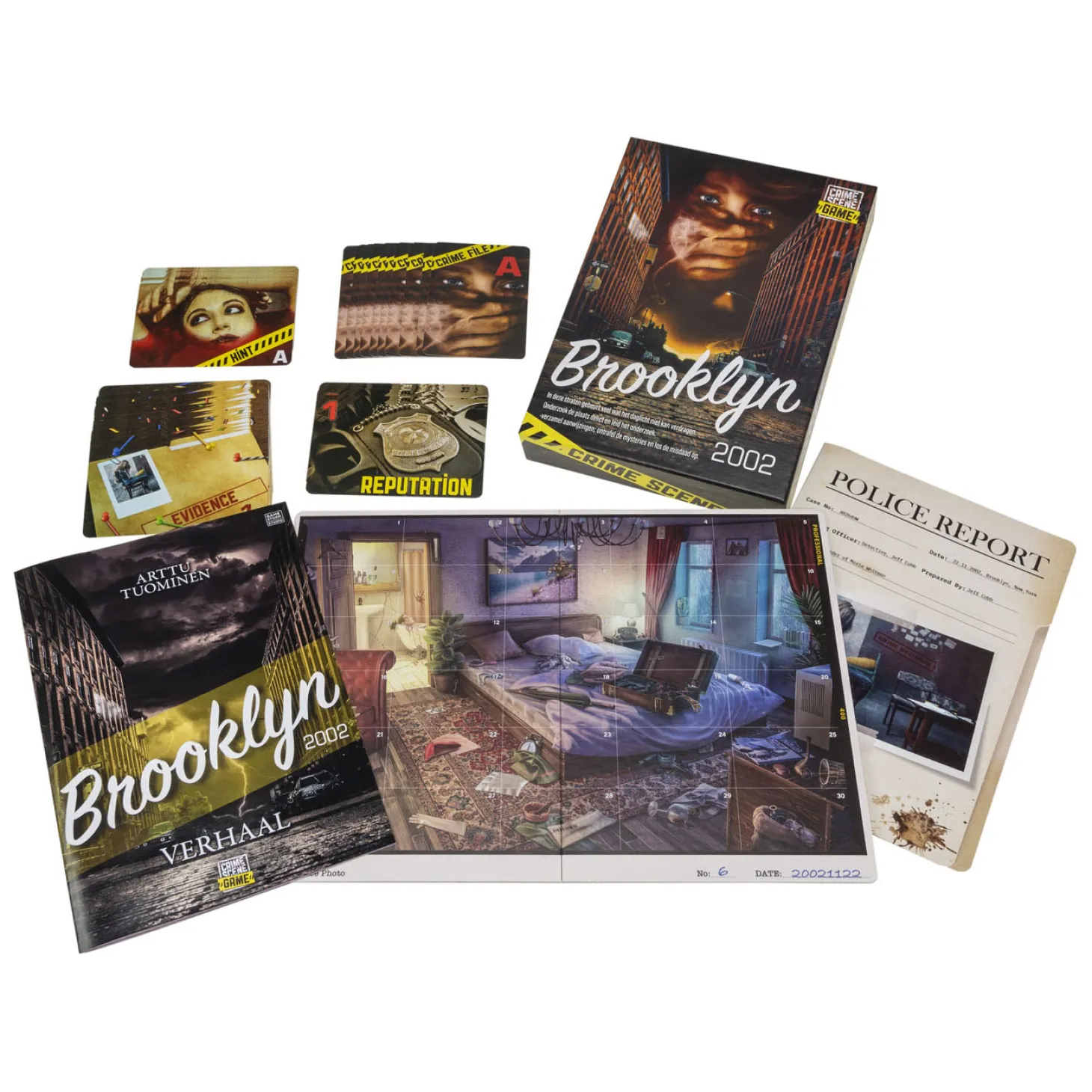 Crime Scene Brooklyn NL Bordspel