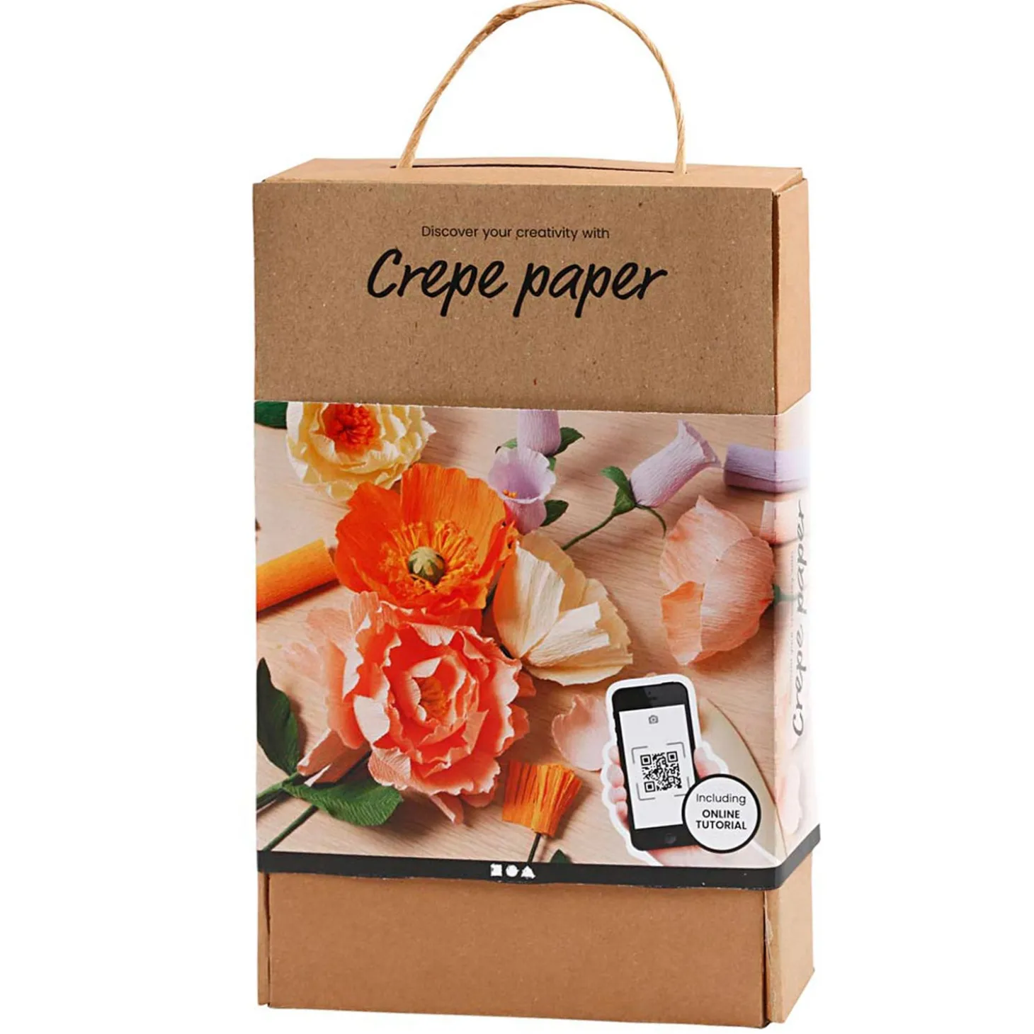Crêpepapier Bloemen Maken Kit