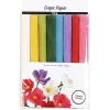 Crêpepapier Standaard Kleuren, 8 Vellen