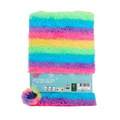 Cutie Crew Pluche Notitieboek Regenboog