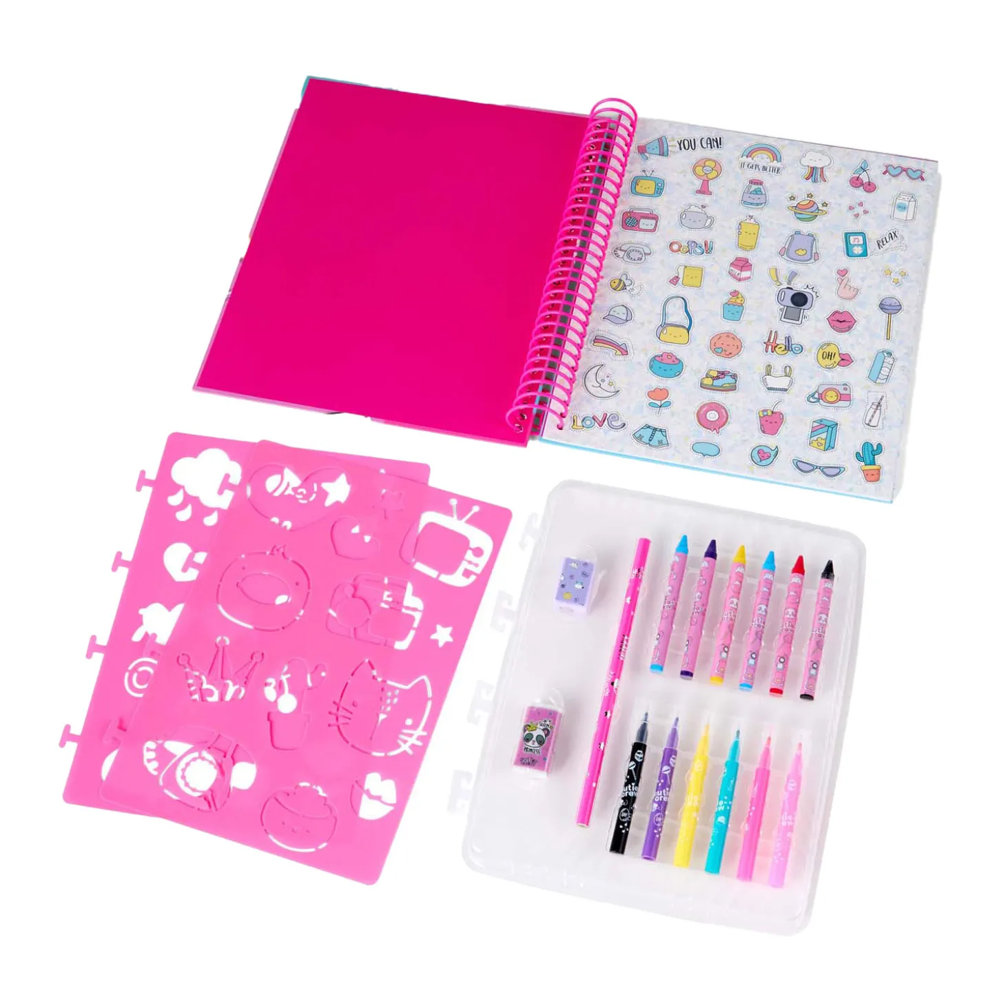 Cutie Crew Sjabloon Activiteiten Kleurboek