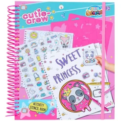 Cutie Crew Sjabloon Activiteiten Kleurboek