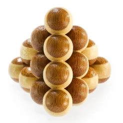 3D Bamboo Breinpuzzel Cannon Balls *