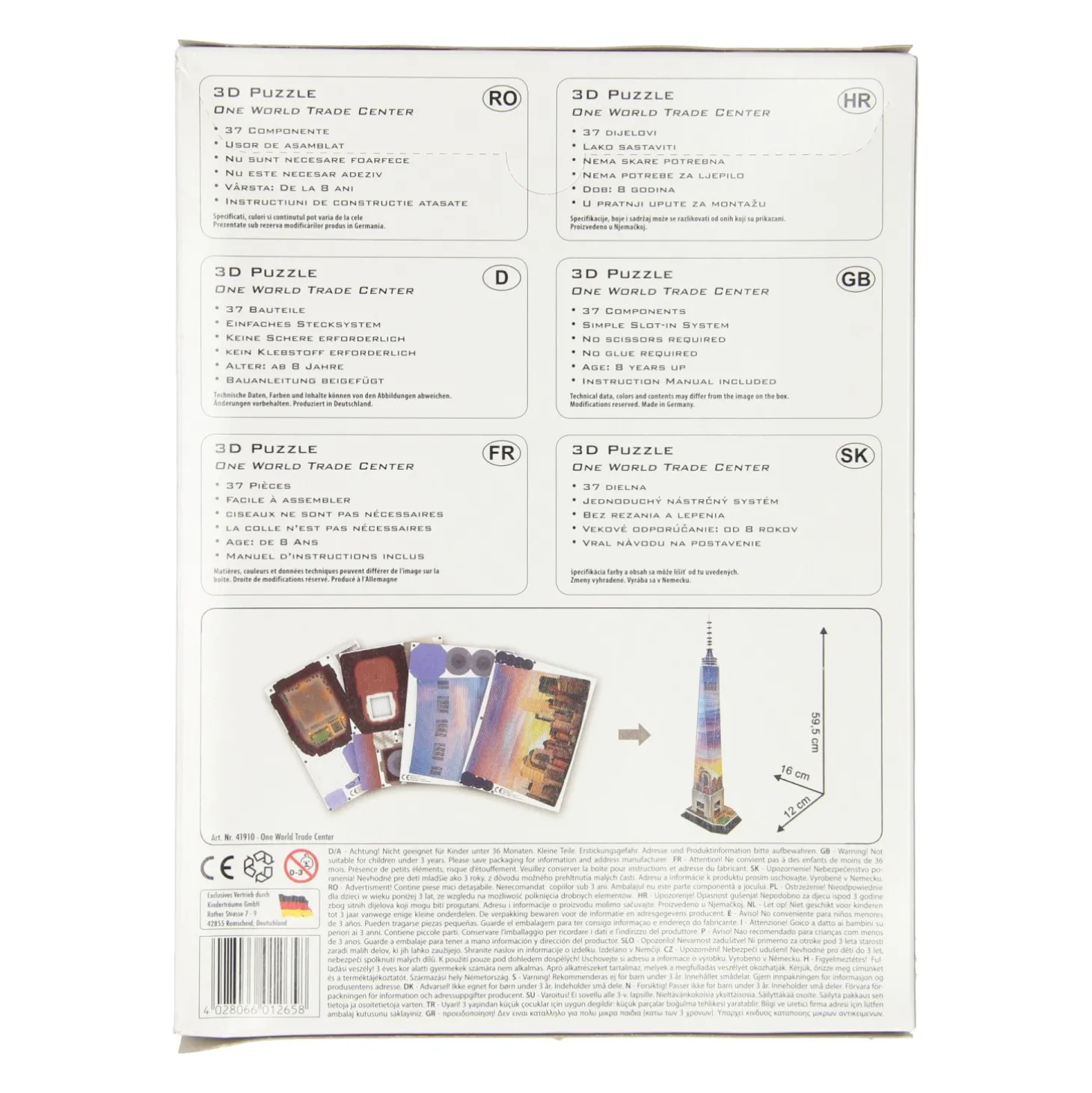 3D Bouwpakket World Trade Centre - 37st.