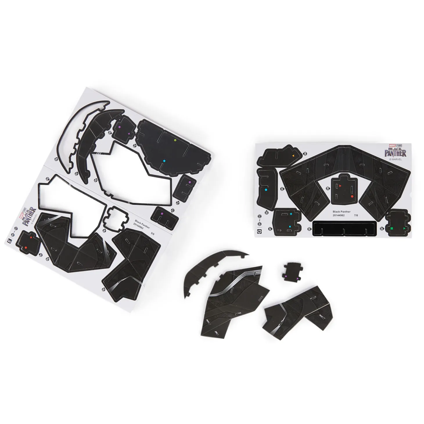 4D Build Marvel Black Panther Kartonnen Bouwpakket - 82st.