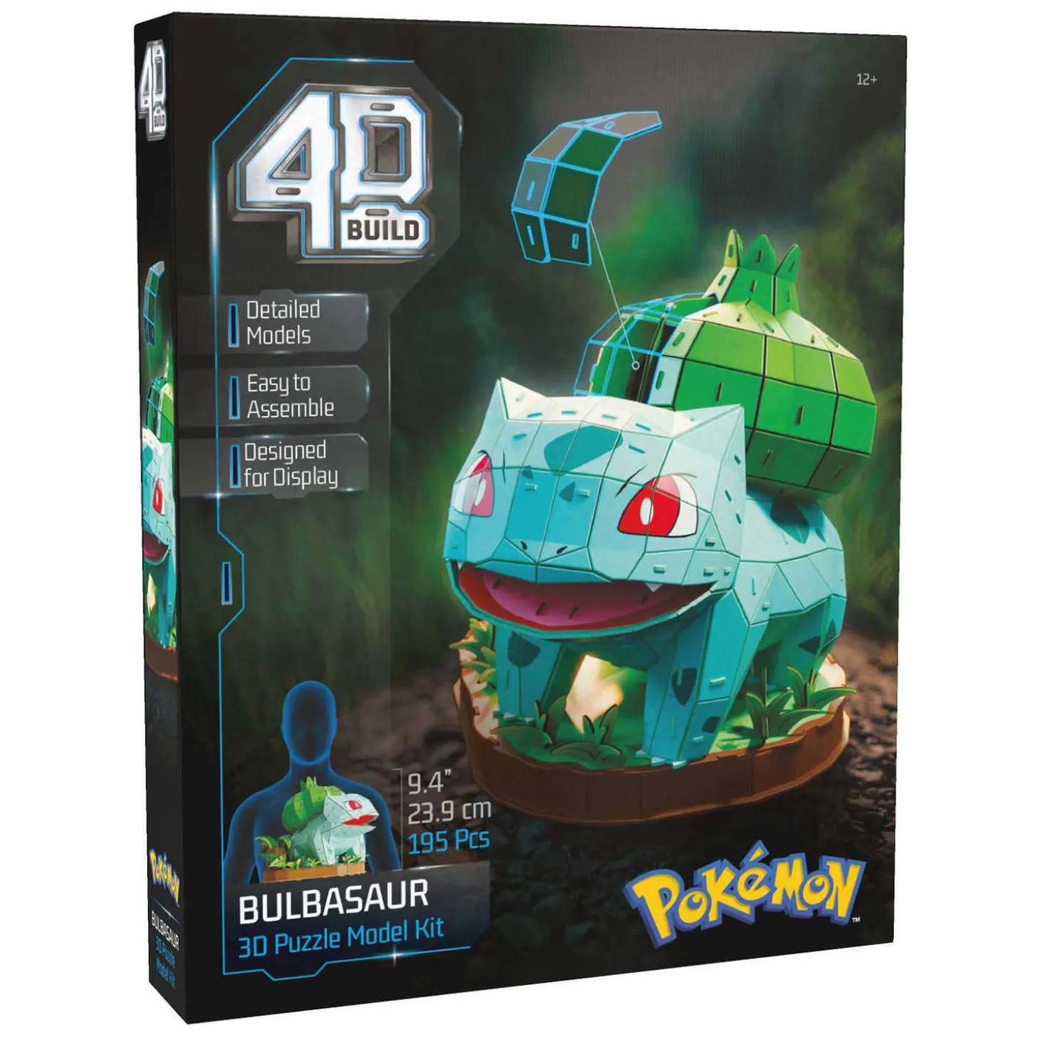 4D Build Pokémon Bulbasaur Bouwpakket - 195dlg,