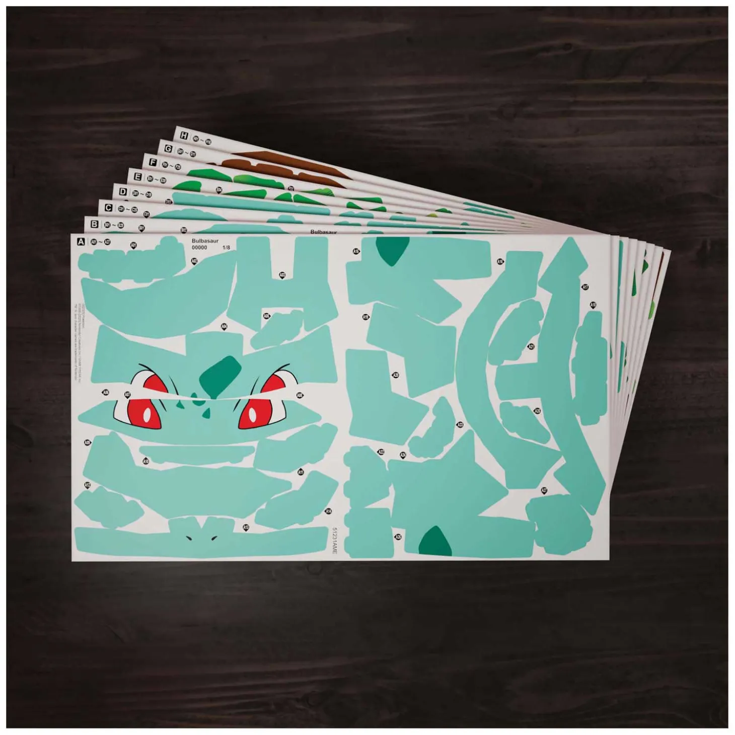 4D Build Pokémon Bulbasaur Bouwpakket - 195dlg,