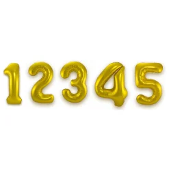 3D Folieballon Dieren met Leeftijd, 1-5 jr.