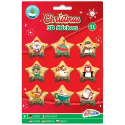 3D Stickers Kerst
