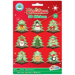 3D Stickers Kerst
