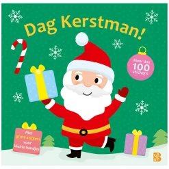 Dag Kerstman: stickerboek voor de kleintjes
